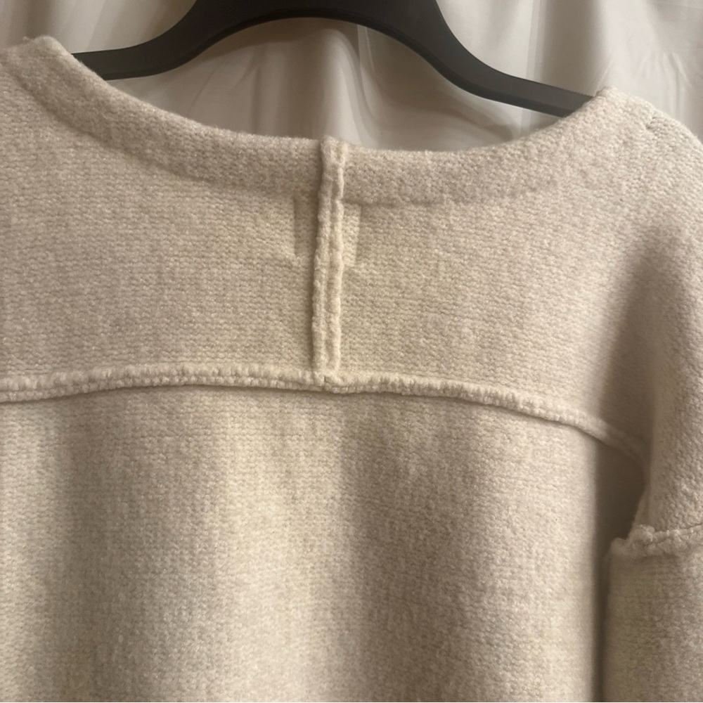 We The Free Off-White Crew Neck Sweater - Picture 8 of 8